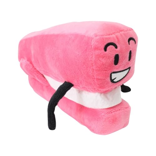 BFDI Plush Collectible Figurine 7.8 Inch Soft Dream Island Bfdi Plushies Sculpture for Adult Collectors Desk Decor & Gift (Stapler)