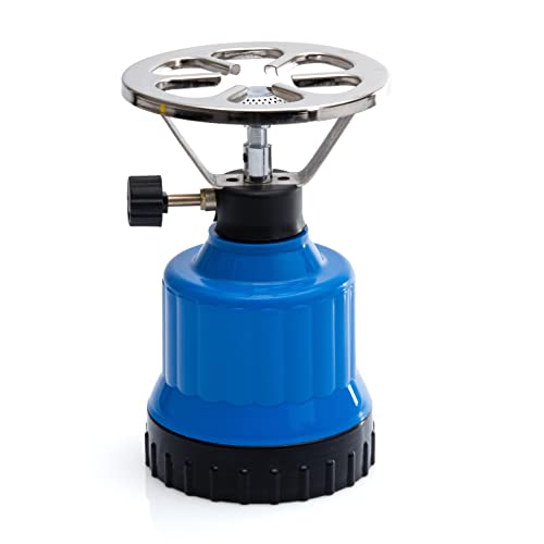 Preisvergleich Produktbild Rsonic Campingkocher Gaskocher Stechkartuschenkocher Kartuschenkocher Gasbrenner (Blau)