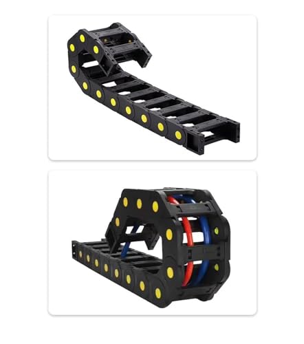 Máquina de grabado de arrastre con cadena portacables resistente al desgaste continuo 2