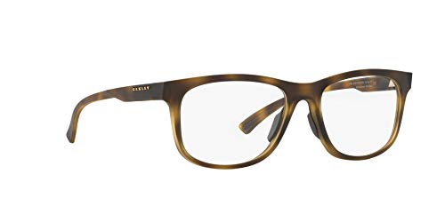 Oakley Women's Ox8175 Leadline Rx Round Prescription Eyewear Frames, Satin Brown Tortoise/Demo Lens, 52 Mm #TOP4