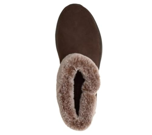 Skechers Femme On-the-go Encore Snow-capped, Chocolate Suede, 39 EU