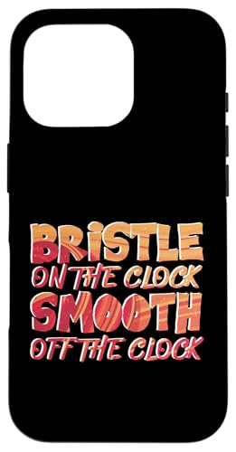 BRISTLE ON THE CLOCK SMOOTH OFF THE CLOCK �X�}�z�P�[�X iPhone 16 Pro �p