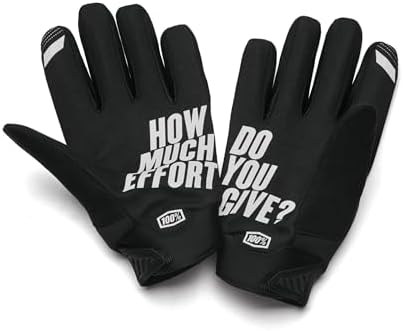 100% BRISKER Cold Weather Motocross & Mountain Bike Gloves - Warm Winter MTB & MX Powersport Racing Protective Gear image 5