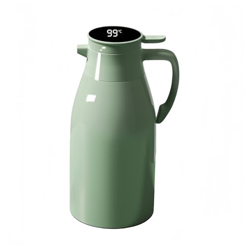 Kefeng �ۉ��|�b�g ���|�b�g �􂢂₷�� �ۉ��f�M�P�g�� ���x�\�� ���z�E�P�C�_�K���X���_ 48���ԕۉ� �����N���b�N�o�� �^��f�M �V�[���R��h�~ ������� ���s �A�E�g�h�A �ƒ�p ��e�� (�O���[��,1.3L) [���s�A���i]