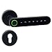 Produktbild FELGNER Smart Handle H03 | moderner elektronischer Türgriff - digitale Drücker-Garnitur Türklinke Türbeschlag | Bedienung via Smartphone/Handy Bluetooth, Pin Code, Fingerabdruck-Sensor | Schwarz