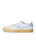 Nike Men's Court Shot Shoes, White/Psychic Blue-Gum Yellow, 9.5