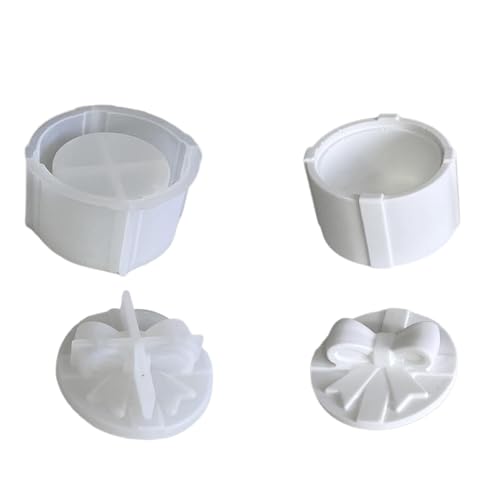 XuQiZZpp Moldes de silicona para organizadores de joyas, molde de resina con forma alternativa para organizadores de joyas, caja de manualidades de silicona