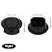 10pcs Car Bumper Hole Plugs for Parking Sensor Radar Holes, Waterproof Dust-Proof Rear Bumper Plug Covers Universal Car Accessories (Black)