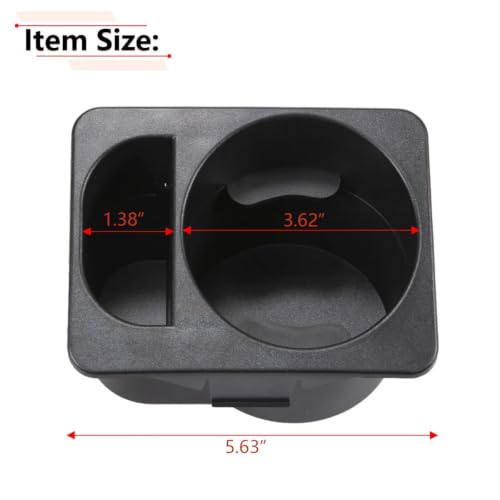 Porte-gobelet cassé ? Insert console centrale de remplacement 12388413 GMC Sierra Yukon - 4