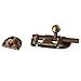 Urjumpea Antique Copper Barrel Bolt Buckle Gate Latch Heavy Duty Gate Sliding Bolt Latch Vintage Solid Brass Thickened Door Latch with Screws