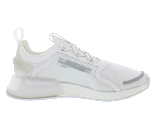 Image of adidas NMD V3 Womens Shoes Size 6, Color: White /Shadow Gray /White /Clear White