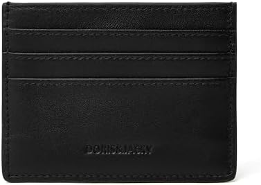 DORIS&JACKY Minimalist Leather Card Holder Wallet, Slim Lambskin ...
