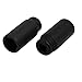 Aexit 1/2-inch Square Hand Operated Tools Drive 24mm Inner Hex 78mm Length CR-MO Steel Black Impact Socket 2pcs Model:54as86qo63