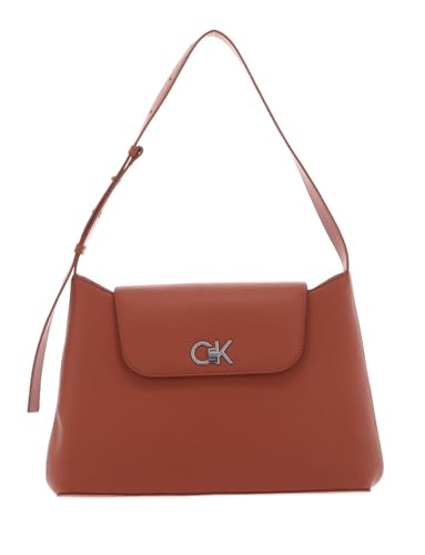 Calvin Klein Re-Lock Tote Md Bag Women, brown, Tek Beden, Casual