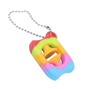 GUODUN Arm Kracht Training Grip Bal Sleutelhanger Sucker Zintuiglijke Speelgoed Snap Grip Speelgoed Decompressie…