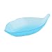 Ruilogod Kunststoff Home Küchenblatt Design Candy Snack Muttern Halter Lagerung Tablettplatte blau
