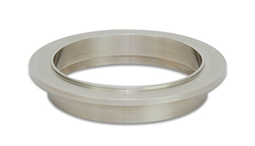 Vibrant Power 12493M Exhaust Flange, V-Band style, Male Flange, 4.00 in Pipe/Tube Diameter, 4.63 in. Flange Diameter, CP2 Titanium, each