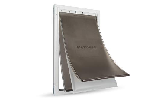 PetSafe Most Energy Efficient Pet Door Extreme Weather Aluminum Cat and Dog Door