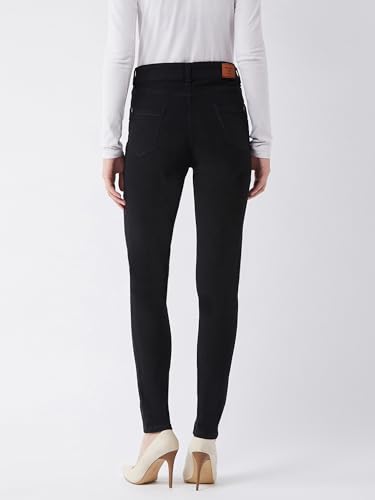 Image of Miss Chase Women's Skinny High Rise Cropped Stretchable Denim Jeans