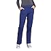 Cherokee Professionals Workwear Women's Elastic Waistband Pull On Cargo Scrub Pant Large Navy