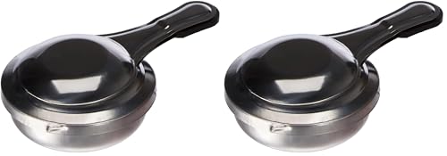 Metaltex Brûleur à Fondue - brûleur pour Service à Fondue - réchaud à Fondue - Dia.9 cm (Lot de 2)