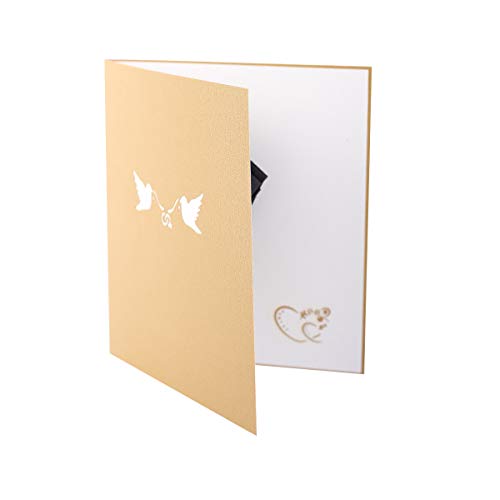 Handmade 3D Pop Up Cards - Diamond Ring Handmade Pop Up Greeting Card For Your Loved Ones, Wedding Anniversary Card For Couple, Valentine Day, Happy Birthday Cards #TOP5