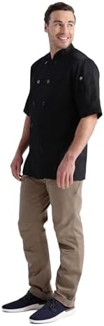 Chef Works Unisex Volnay Chef Coat, Black - New, Medium - 5