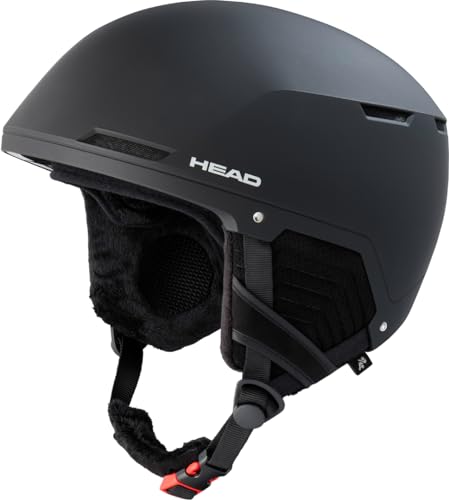Casco HEAD Compact Pro 2024 Black ligero de snowboard para pista y park