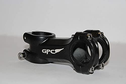 Image of High-Strength Bicycle Stem - 31.8mm Handlebar Clamp, 80mm Length, 7-Degree Rise - Premium Aluminum Alloy MTB /Road Bike Stem - Durable, Lightweight & Adjustable Bike Handlebar Stem (Black)