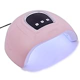 Tfscloin UV LED Nail Lamp 54W,18pcs LEDs Fast Cure Gel Polish Nail Dryer Light with 3 Time Mode Auto...