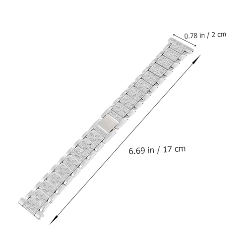 Correa de reloj de diamantes con eslabones ajustables Uonlytech pulsera mujer antialergica 2