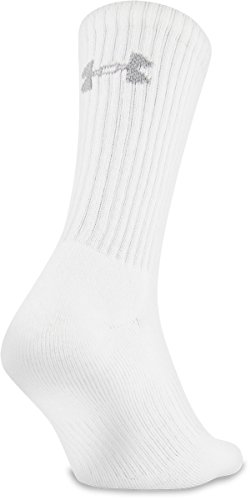 Image of Under Armour Adult Cotton Crew Socks, Multipairs