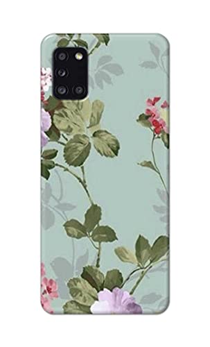 Image of Printed Hard Back Cover Case for Samsung Galaxy A31 Back Cover (Floral Painting) -702