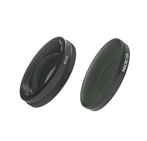 185°���L�p�����Y�A�݊���������܂��f�B�[�W�F�[�A�C Osmo Nano �J���� CPL/ND8/16/32/64PL/STAR/NIGHT/15X �}�N���r���[�ƌ݊������� OSMO NANO �t�B���^�[�A�N�Z�T���[(2PCS)