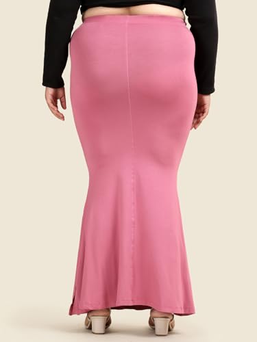 Image of TWIN BIRDS Saree Shapewear for Women | Super Soft Viscose Elastane Saree Petticoat Skirt | Stretchable & Comfortable SareeShaper