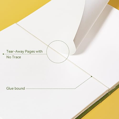 Arrtx Sketchbook 2 Pack, A5(21.6 * 15.5 cm) 120 Sheets/240Pages180GSM/90lb, Artists Hardcover Sketchbook - Image 3
