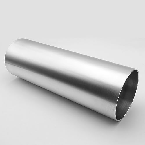 AC PERFORMANCE 4 (102mm) OD Straight Aluminum Intercooler Pipe Air Intake Tube Brushed Finish