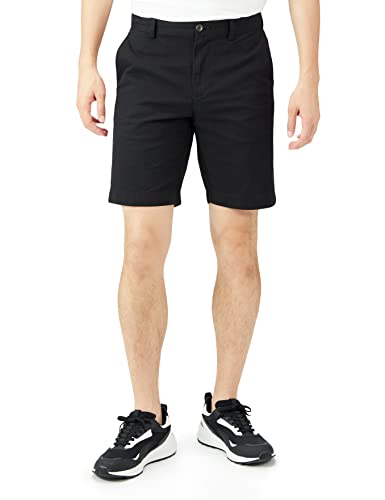 Amazon Essentials Mens Slim-Fit 9 (23cm) Chino Shorts Black 31W
