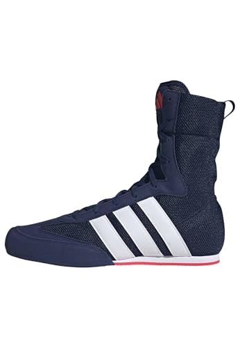 adidas Mens Box Hog 2 Classic Dark Blue/White/Lucid Red 10