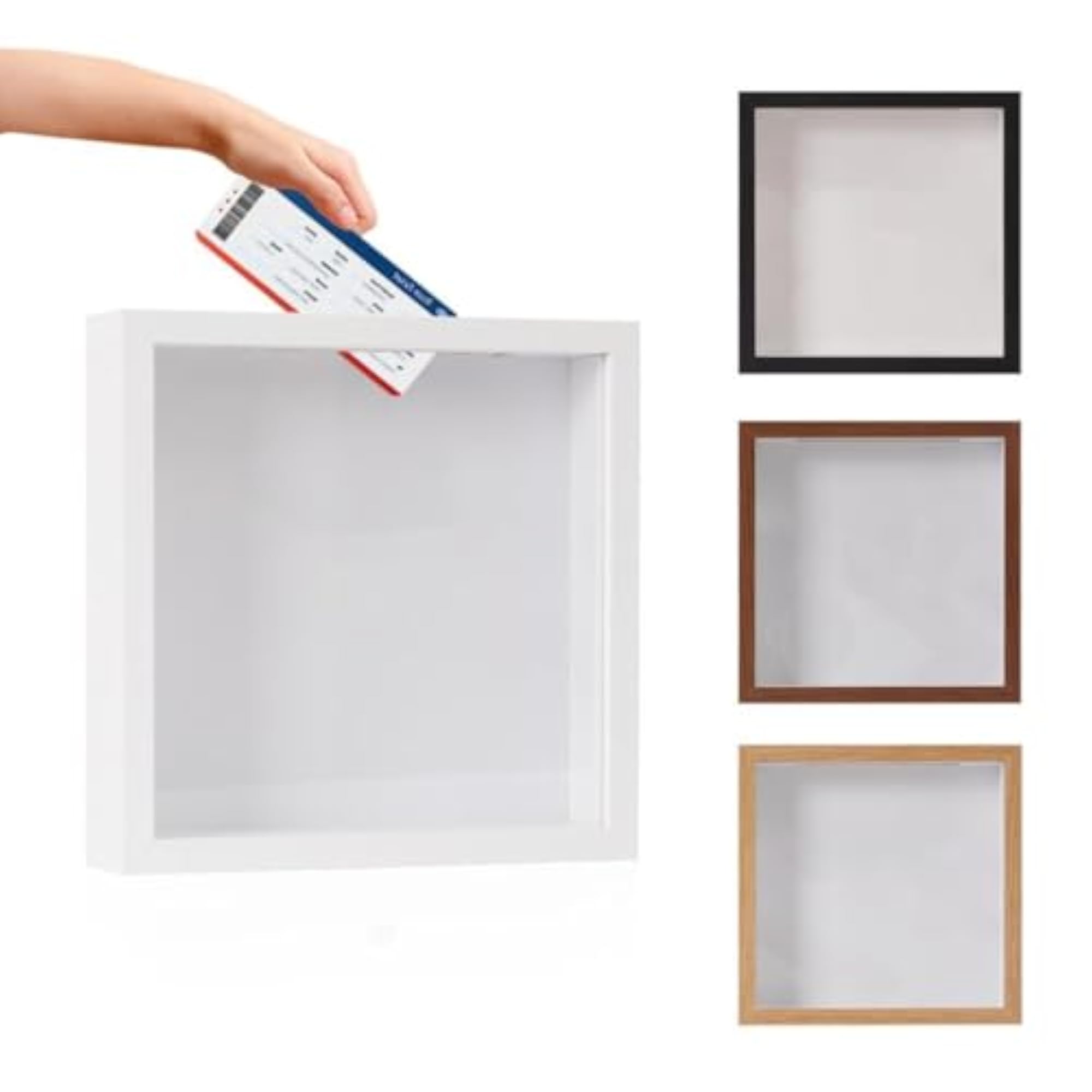 Stylish Shadow Box Picture Frame for Wedding Memories