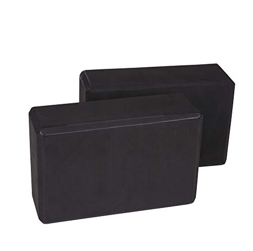 Exerz 4-delige yoga-starterset, 1 x yogablokken, 1 x riem, voor yoga, pilates en andere fitnessoefeningen, stretch, balans, ondersteuning voor alle niveaus. - Image 3