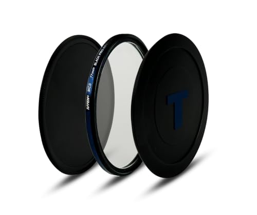 Image of Tiffen 77MM MCS (Magnetic Control System) Black Pro Mist 1 /8 Diffusion Effects Filter - Camera Lens Filter for Portrait, Landscape, Videography, Vlogging and Cinematography