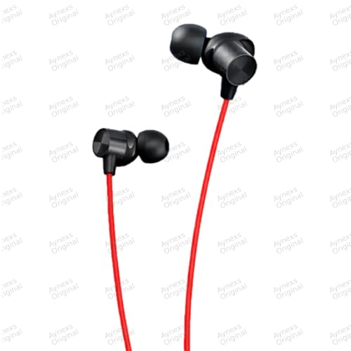Image of for OnePlus Z2 ANC Neckband Earphone Bluetooth with Smart ANC Soft Silicone Band Lightweight Secure Fit HD Calling (Red)