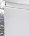 CHICOLOGY Roller Window Shades , Window Blinds , Window Shades for Home , Roller Shades , Window Treatments , Window Blinds Cordless , Door Blinds , Urban White (Light Filtering), 70