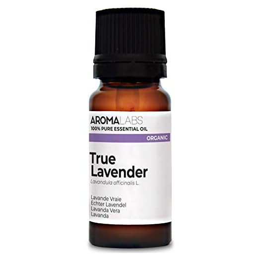 Lavanda BIO - 10ml - Aceite esencial 100% natural y BIO - calidad verificada por cromatografía - Aroma Labs