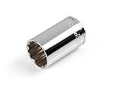 TEKTON 3/8 Inch Drive x 21 mm Semi-Deep 12-Point Socket | SHD14321