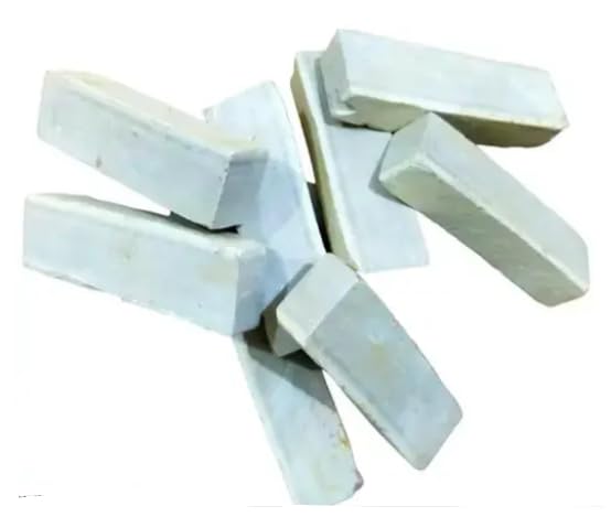 Subhsavitri 1kg slate thick white bar earthy and crunchy slate pencil
