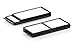 Produktbild Original MANN-FILTER Innenraumfilter CU 22 001-2  Kabinenluftfilter Satz (2er Set)  Für PKW