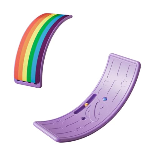 Vilom バランスボード 子供用 知育ボード 多機能 変形可能 室内遊び 感覚統合トレーニング バランス木 運動能力向上 遊びながら学べる 室内家用 赤ちゃん 幼児 安全設計 滑り止め付き (プラネット ミディアム バランスボード + ボール2個 + レ