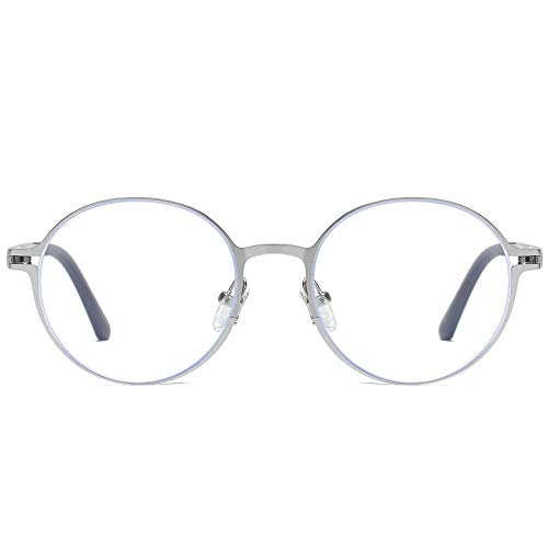 Image of DUCO Blue Light Blocking Computer Glasses, Anti UV Eye Strain Reading Video Eyewear Glasses with Clear Lens W010